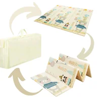 Meble i wyposażenie gabinetów medycznych - Składana mata edukacyjna dla dzieci - wodoodporna, antypoślizgowa, ciekawe wzory - duża dwustronna mata XXL + pokrowiec - 4Fizjo (XPE MAT) - miniaturka - grafika 1