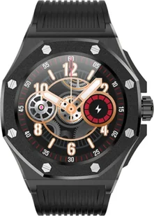 Kumi GW20 GW20B Czarny - Smartwatch - miniaturka - grafika 1