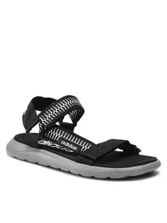 Sandały damskie - Adidas Sandały Comfort Sandal GV8243 Czarny - grafika 1