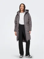 Kurtki damskie - ONLY Kurtka zimowa 15160167 Szary Relaxed Fit - miniaturka - grafika 1