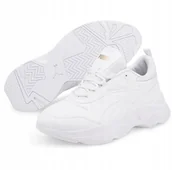 Sneakersy damskie - Buty sneakersy damskie Puma Cassia 385279 01 białe 36 - miniaturka - grafika 1