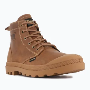 Buty Palladium Pampa Zip Lth Legacy mahogany - Trampki damskie - miniaturka - grafika 1