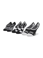 Skarpetki damskie - Vans Zestaw 3 par stopek damskich Classic Check VN0A5L6T4481 Czarny - miniaturka - grafika 1