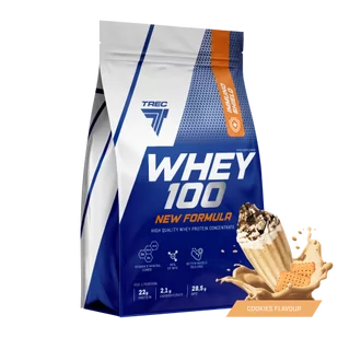 Trec Białko Whey 100 New Formula 700g - Wspierające Odporność - Odżywki białkowe - miniaturka - grafika 1