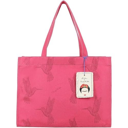 Fritzi aus Preussen Fritzi x Frida Kahlo Easy01 Koliber Canvas Pinki Shopper, RÓŻOWAWY, l