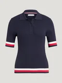 Koszulki jeździeckie - Tommy Hilfiger Equestrian Bluzka polo LENOX desert sky - - miniaturka - grafika 1