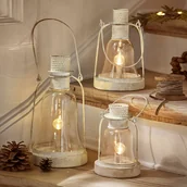 Pozostałe ozdoby ogrodowe - Lampion LED, zestaw 3 szt. Fitou - miniaturka - grafika 1