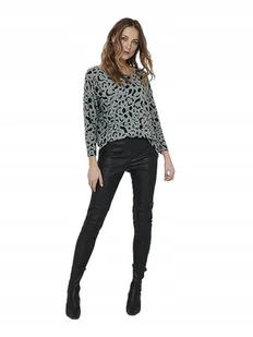 ONLY SWETER DAMSKI LUŹNY ZIELONY Z WZOREM M JPA - Swetry damskie ONLY SWETER DAMSKI LUŹNY ZIELONY Z WZOREM M JPA - Swetry damskie - miniaturka - grafika 1