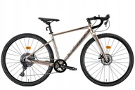 Rowery - Rower Gravel 28" Leon GR-80 DD wolnobieg rozmiar S - miniaturka - grafika 1
