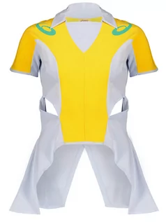 Koszulki sportowe męskie - asics Koszulka funkcyjna w kolorze żółtym - grafika 1