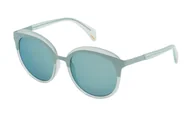 Okulary przeciwsłoneczne - Okulary POLICE SPL49953SMCX. Okulary przeciwsłoneczne, Kolor zielony. Kobieta. - miniaturka - grafika 1