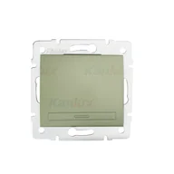 Wyłączniki światła i elektryczne - Kanlux Łącznik krzyżowy DOMO 01-1070-250 sz 25370 - miniaturka - grafika 1