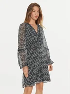 Sukienki - Guess Sukienka codzienna Yvette W4BK29 WDW82 Niebieski Regular Fit - miniaturka - grafika 1