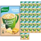 Dania dla dzieci - Knorr Gorący Kubek Serowa z grzankami 22 g x 32 sztuk - miniaturka - grafika 1