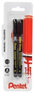 Foliopisy - PENTEL, foliopis 2 sztuki nfs410a-2b - miniaturka - grafika 1