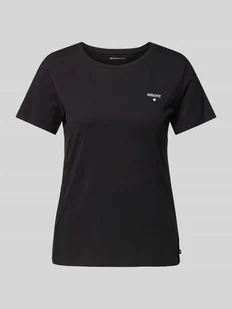 T-shirt o kroju regular fit z czystej bawełny - Koszulki i topy damskie - miniaturka - grafika 1