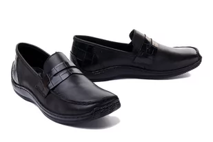 RIEKER L1752-00 black, półbuty damskie - Rieker - Półbuty damskie - miniaturka - grafika 1