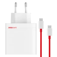 Ładowarki do telefonów - Ładowarka OnePlus SuperVOOC 120W USB-C + USB z Kablem Biała - miniaturka - grafika 1