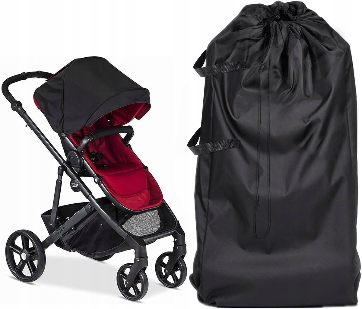 Pokrowiec Ochronny Na Wózek Dziecięcy Worek Do Samolotu Auta Torba Duża