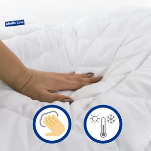 Poduszka 40 x 40 Antyalergiczna Medic Line - Poduszki - miniaturka - grafika 4