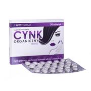 AVET Cynk organiczny x 30 tabl powlekanych Avet