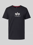 Koszulki męskie - T-shirt z nadrukiem z logo - miniaturka - grafika 1