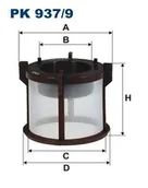 Filtry paliwa - Filtron Filtr Paliwa PK937/9 - miniaturka - grafika 1