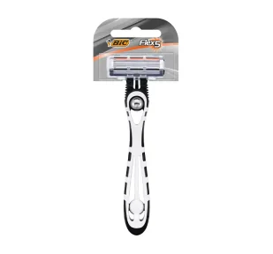 BIC FLEX5 JEDNORAZOWA MASZYNKA DO GOLENIA DLA MĘŻCZYZN 1 SZTUKA - Maszynki do golenia i wkłady - miniaturka - grafika 1