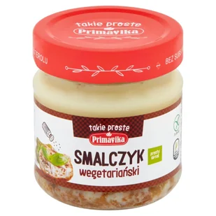 PRIMAVIKA PRIMAVIKA Smalczyk wegetariański 160g 11PRJSMAWE - Produkty wegańskie i wegetariańskie - miniaturka - grafika 1