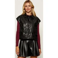 Kamizelki damskie - GUESS Bezrękawnik CHANTAL Relaxed fit - miniaturka - grafika 1