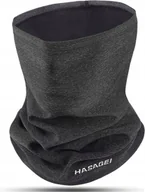 Apaszki i szaliki damskie - Komin chusta bandana wielofunkcyjna zimowa Kolor ciemnoszary - miniaturka - grafika 1
