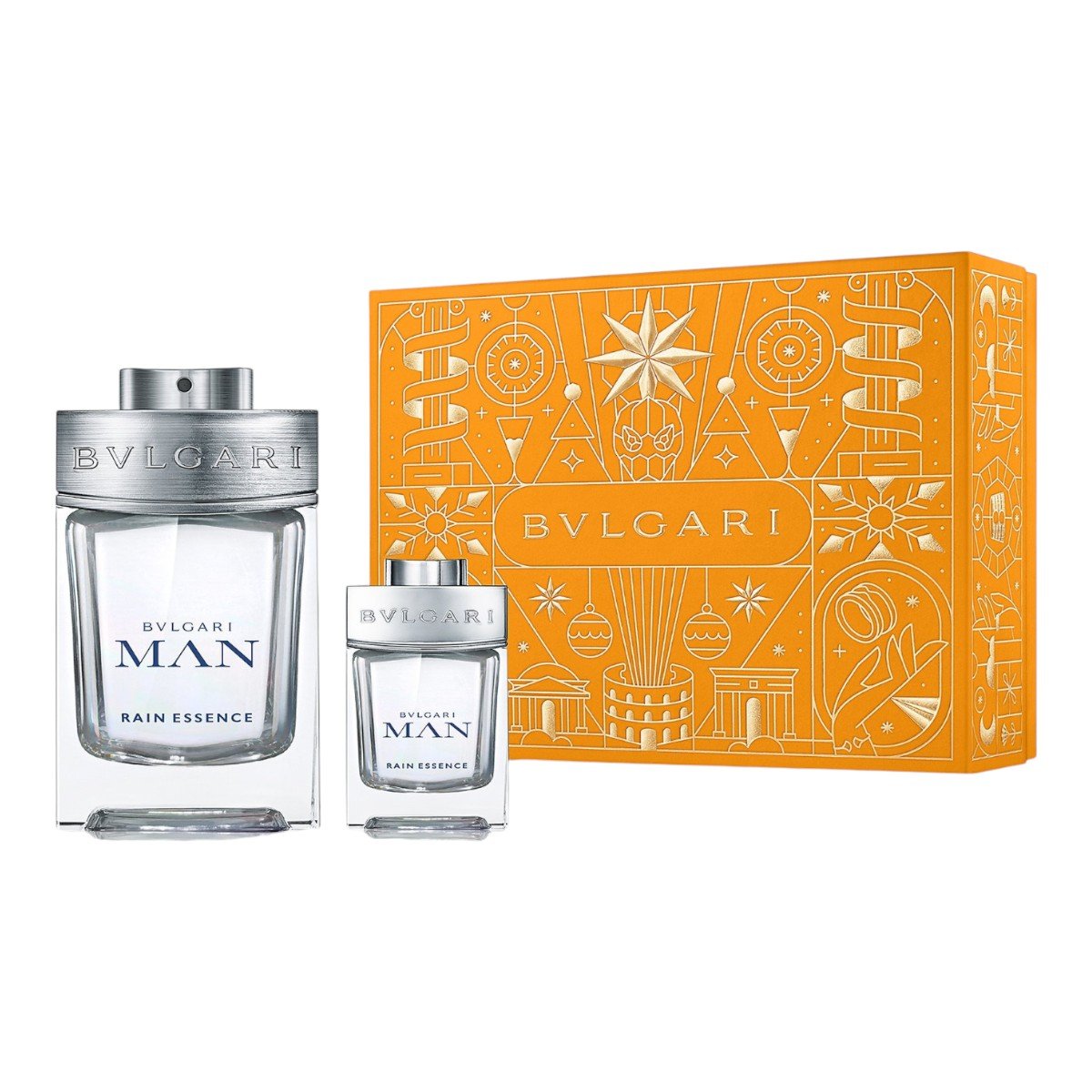 Bvlgari Man Rain Essence Zestaw: woda perfumowana + perfumetka travel size