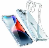 Etui i futerały do telefonów - Ugreen żelowe etui ze wzmocnionymi narożnikami Bright Cushion Protective Case do iPhone 14 Plus przezroczyste (LP602) - miniaturka - grafika 1