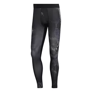 adidas Męskie legginsy Tf Hi L Tight, Wielokolorowy (Multco/Plahal/Grisei/Negro), XL - Legginsy - miniaturka - grafika 1