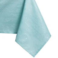 Obrusy i serwetki - AmeliaHome AmeliaHome - Obrus plamoodporny Błękitny VESTA 160x160 cm - miniaturka - grafika 1