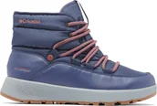 Buty trekkingowe damskie - COLUMBIA buty zimowe trzewiki damskie Slopeside Village Omni Heat MID granatowy - miniaturka - grafika 1