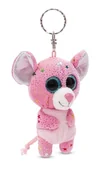 Plecaki - Breloczek GLUBSCHIS mysz Miss Mausie 9cm różowy - Pluszowy towarzysz przytulanka zwierzęca z kółkiem na klucze do smyczy, torby albo plecaka - miniaturka - grafika 1