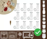 Pojemniki kuchenne - Słoiki WECK 12szt/ szklane wieko, miarka KARAFKA 1l 1062ml BUTELKA / Wamar-Sosenka - miniaturka - grafika 1