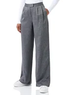 Spodnie damskie - VERO MODA Damskie spodnie Vmolla Hw Long Pant WVN, czarny, XL - miniaturka - grafika 1