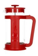 Zaparzacze i kawiarki - Bialetti Zaparzacz do kawy French Press Smart 1000 ml Czerwony 6399-uniw - miniaturka - grafika 1