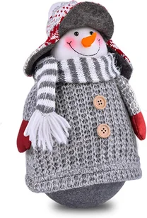 Kulisty Bałwanek W Sweterku Ozdoba Na Święta Zimę - Ozdoby bożonarodzeniowe - miniaturka - grafika 1