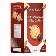 Ciastka - Massara Ciastka Daktyl & Cynamon 250 g – tureckie słodycze - miniaturka - grafika 1