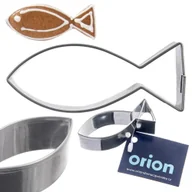 Formy do ciast - Wykrawacz do ciastek stalowy ryba 5 cm - miniaturka - grafika 1