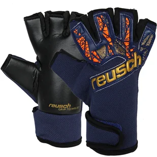 Rękawice Reusch Reusch Futsal Grip 54 70 320 4411 granatowy 9 - Piłka nożna - miniaturka - grafika 1