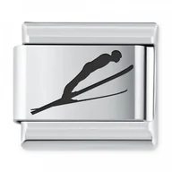 Charmsy - Murrano ITALIAN CHARMS Symbole Sportowe Skoki Narciarskie IH-215 - miniaturka - grafika 1