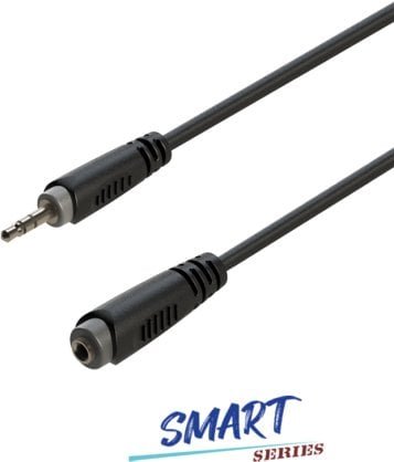 Kabel audio Jack 3.5mm stereo / gniazdo Jack 3.5mm stereo 6m Roxtone SACC260L6