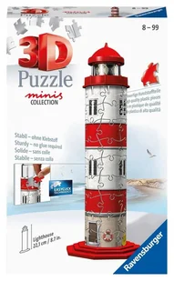 Puzzle 54 elementy 3D Mini Latarnia Morska - Puzzle - miniaturka - grafika 1