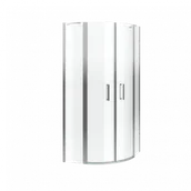 Kabiny prysznicowe - EXCELLENT MAZO 100X100 KABINA PÓŁOKRĄGŁA - miniaturka - grafika 1