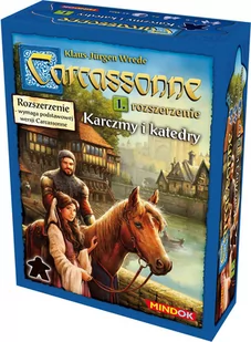 MindOK Carcassonne 2.0 Karczmy i Katedry - Gry planszowe - miniaturka - grafika 1