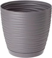 Donice - Doniczka z podstawką Sahara Petit 17 kamień FORM-PLASTIC - miniaturka - grafika 1